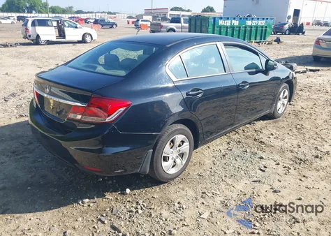 2013 Honda Civic Lx from USA, damaged, VIN 19XFB2F59DE090166